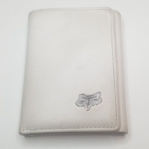 White Fox racing wallet